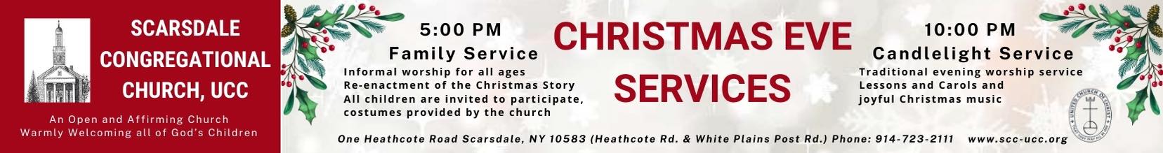 Scarsdale Congregational Church Christmas