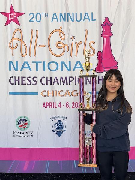 Audrey Zhou Girls Nationals