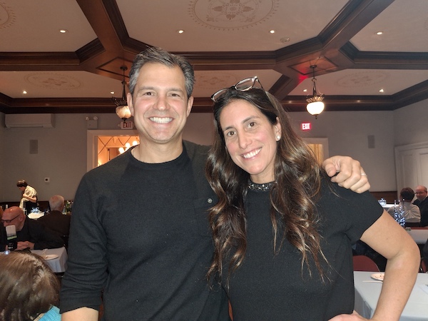 Forum President Omer Wiczyk and Vice President Jill Spielberg