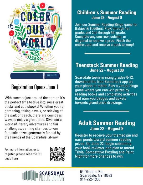 Summer Reading at Scarsdale Library