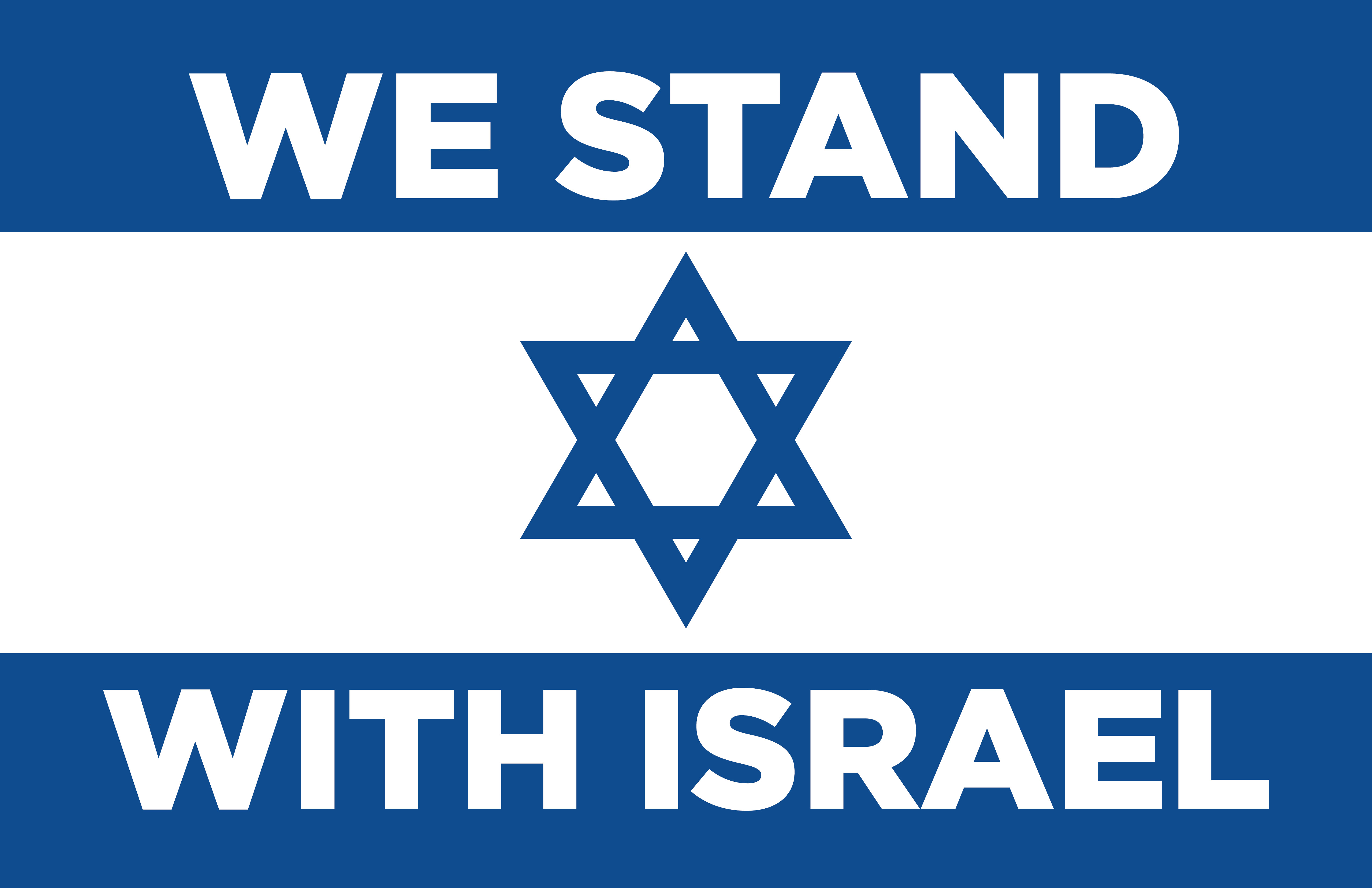 We stand with Israel