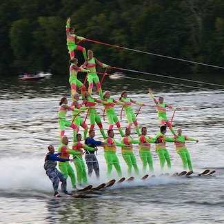 waterskiiers