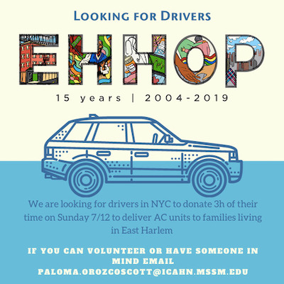 EHHOP Drivers Outreach